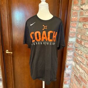 Orangetheory Black and Orange Coach Tee